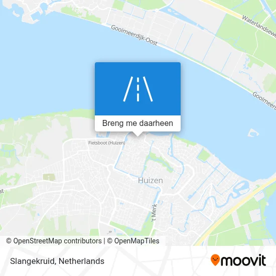 Slangekruid kaart