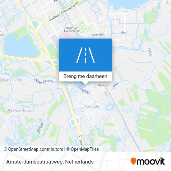 Amsterdamsestraatweg kaart