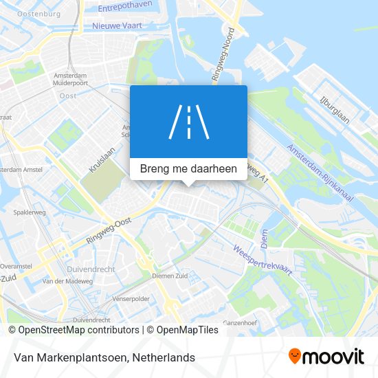 Van Markenplantsoen kaart