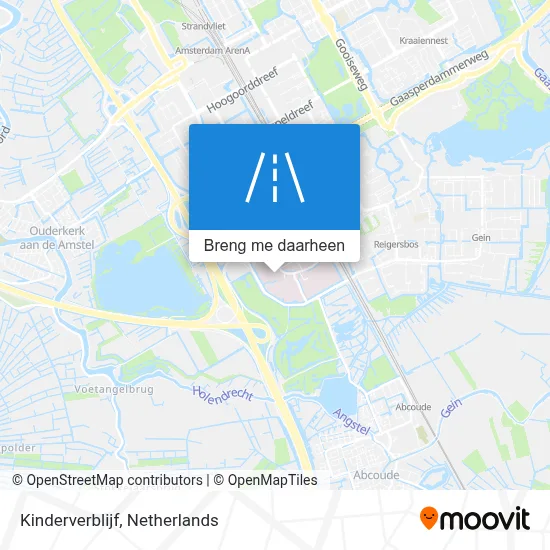 Kinderverblijf kaart