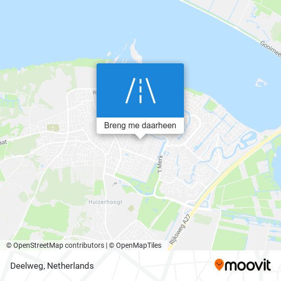 Deelweg kaart