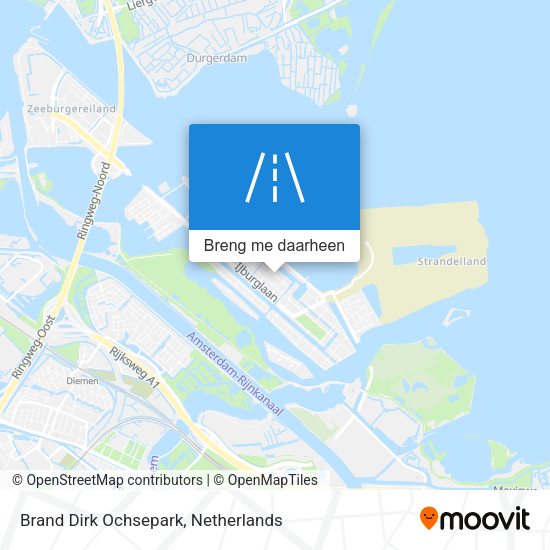 Brand Dirk Ochsepark kaart