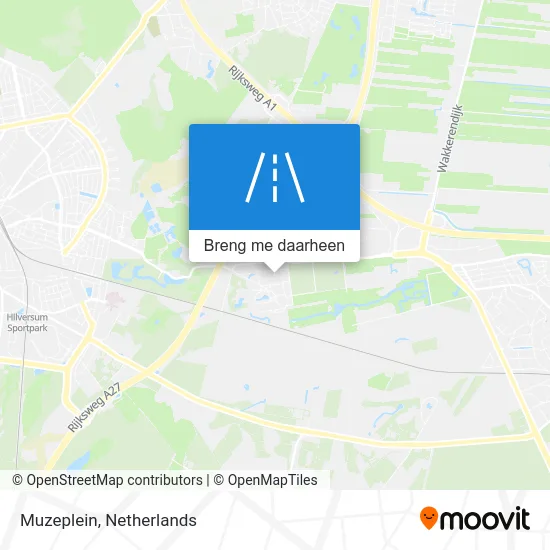 Muzeplein kaart