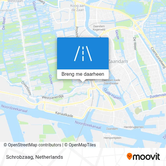 Schrobzaag kaart