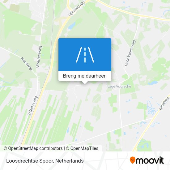 Loosdrechtse Spoor kaart