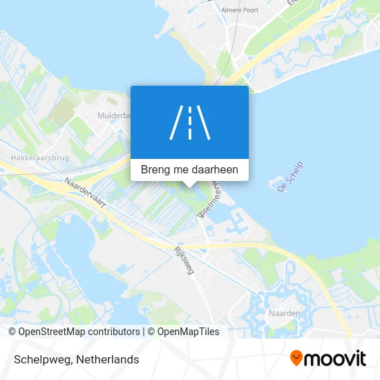 Schelpweg kaart