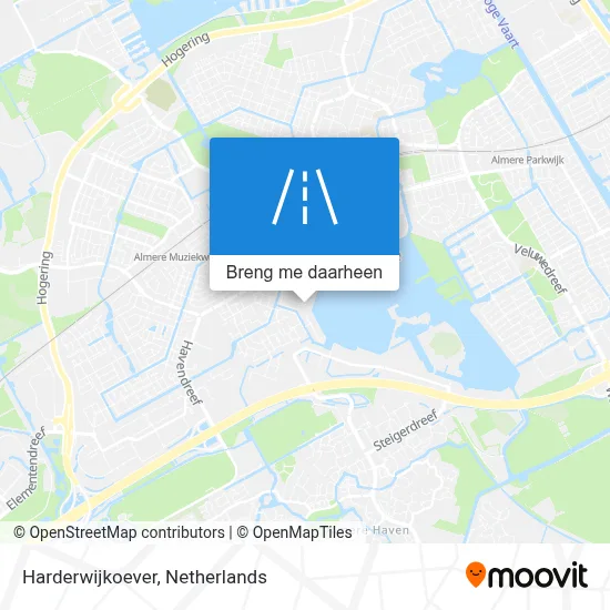 Harderwijkoever kaart