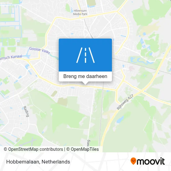 Hobbemalaan kaart