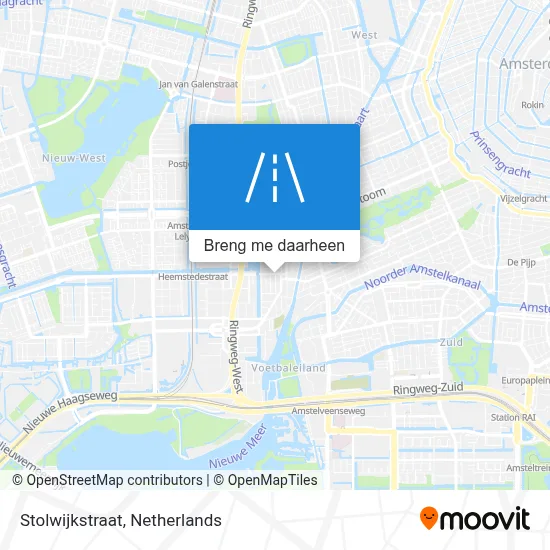 Stolwijkstraat kaart