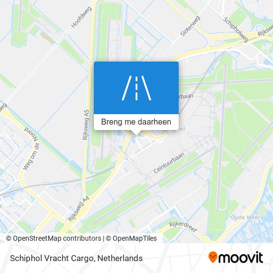 Schiphol Vracht Cargo kaart