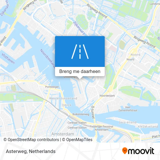 Asterweg kaart