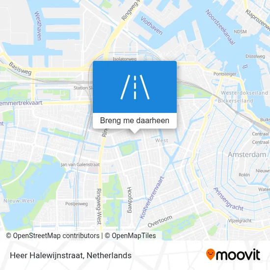 Heer Halewijnstraat kaart