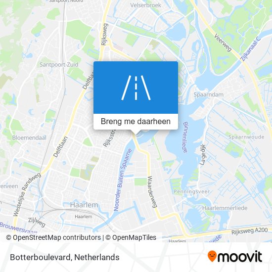 Botterboulevard kaart