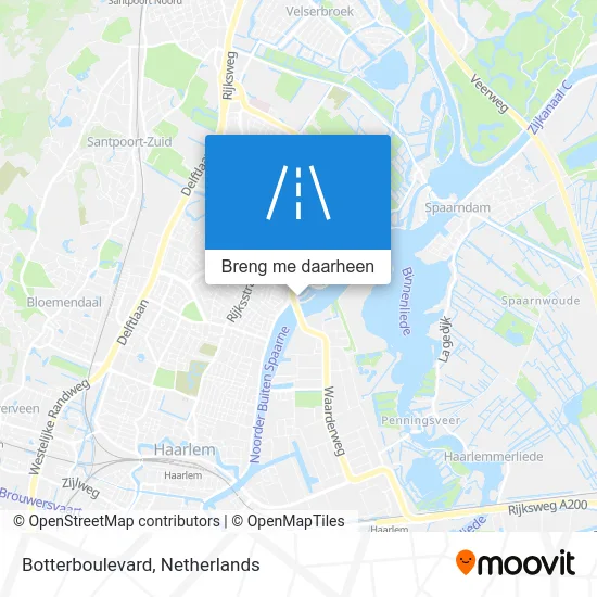 Botterboulevard kaart