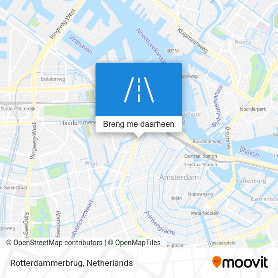 Rotterdammerbrug kaart