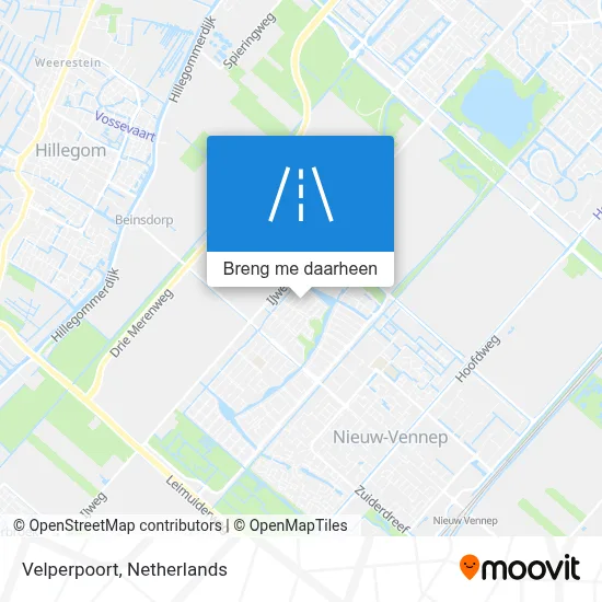 Velperpoort kaart