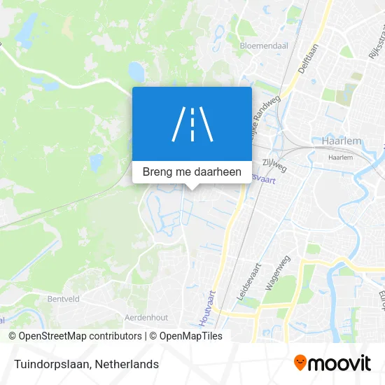 Tuindorpslaan kaart