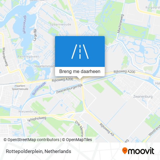 Rottepolderplein kaart