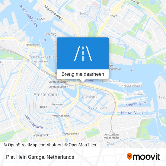 Piet Hein Garage kaart