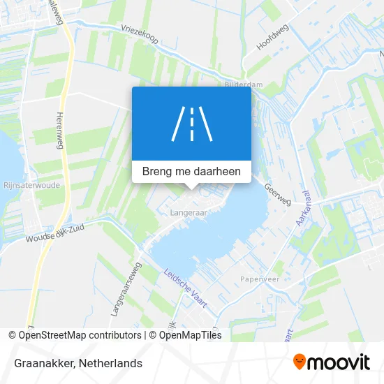 Graanakker kaart