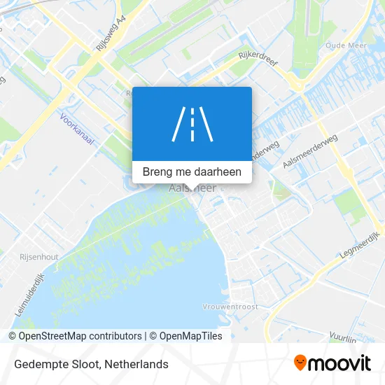 Gedempte Sloot kaart