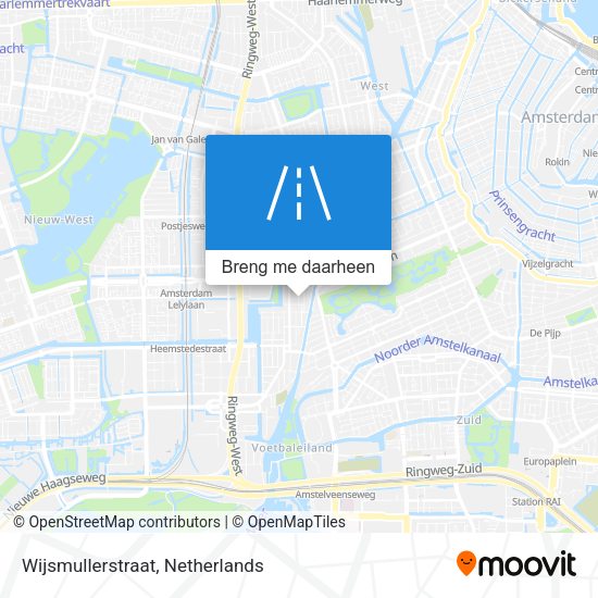 Wijsmullerstraat kaart