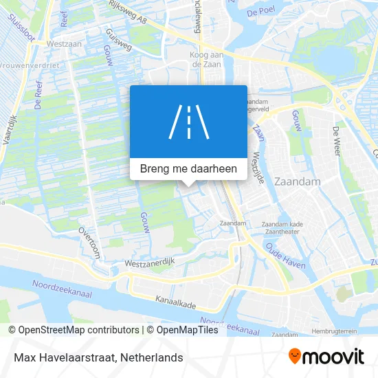Max Havelaarstraat kaart