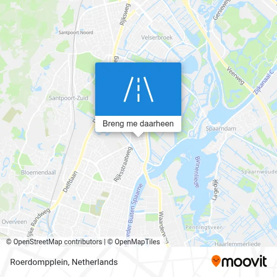 Roerdompplein kaart