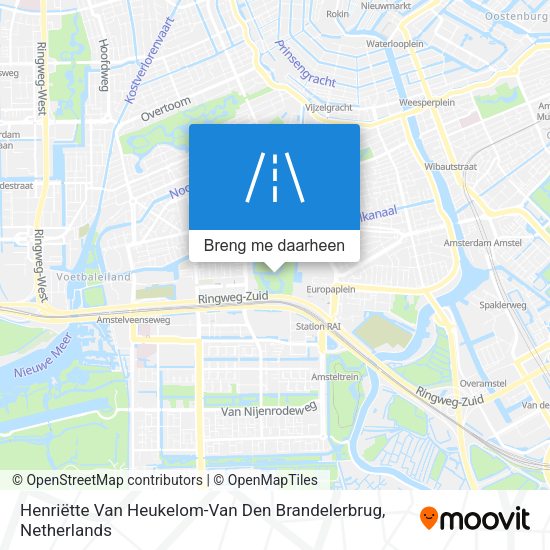 Henriëtte Van Heukelom-Van Den Brandelerbrug kaart
