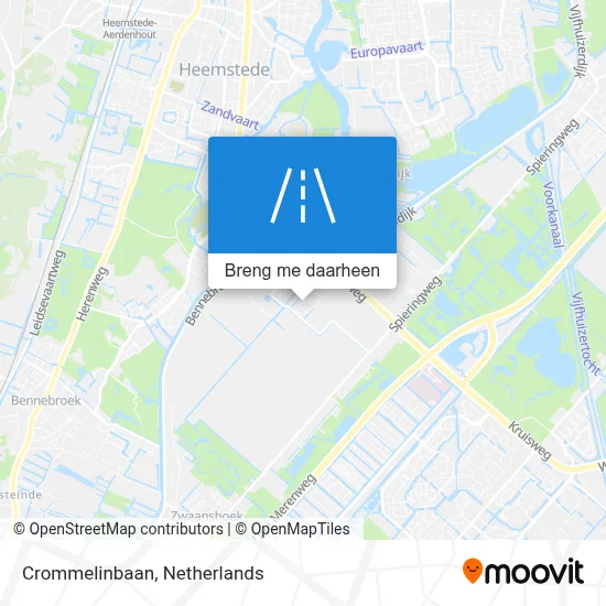Crommelinbaan kaart