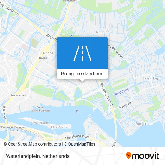 Waterlandplein kaart