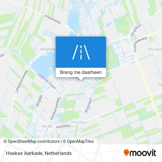 Hoekse Aarkade kaart