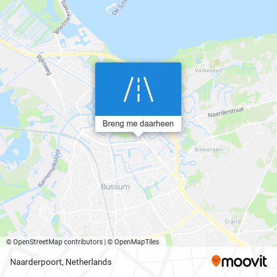 Naarderpoort kaart