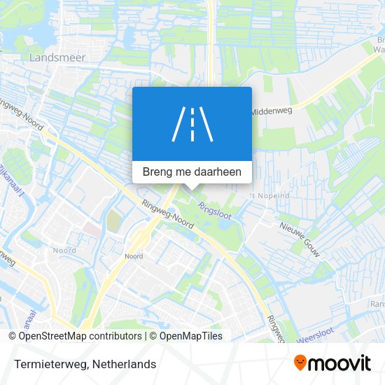 Termieterweg kaart