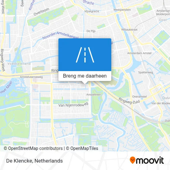De Klencke kaart