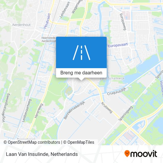 Laan Van Insulinde kaart