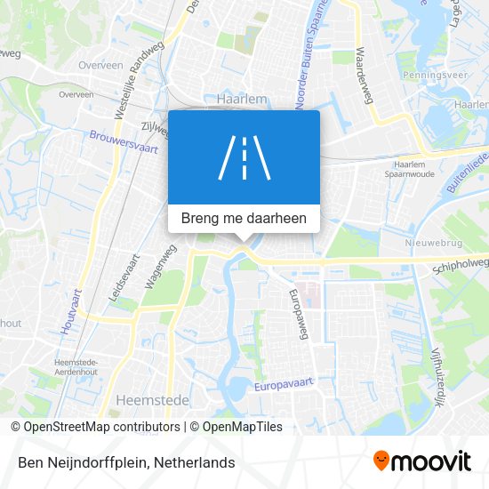 Ben Neijndorffplein kaart