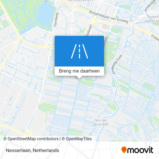 Nesserlaan kaart