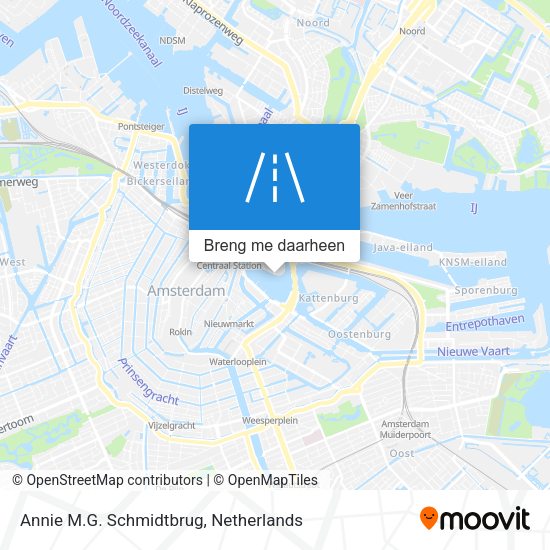 Annie M.G. Schmidtbrug kaart