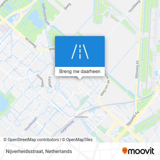 Nijverheidsstraat kaart