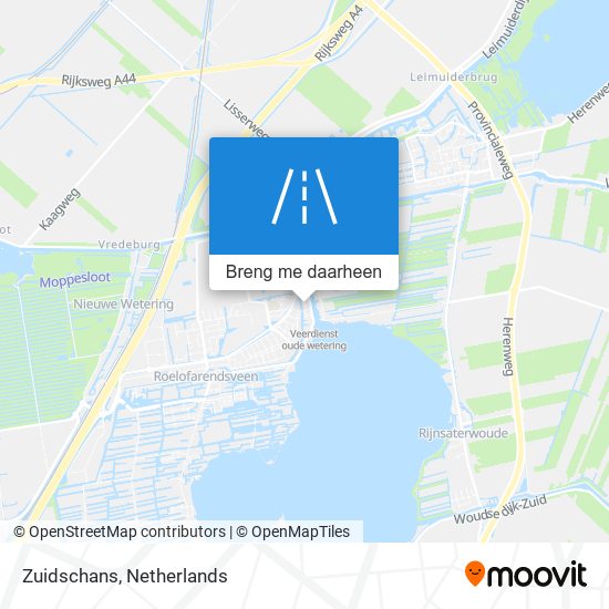 Zuidschans kaart