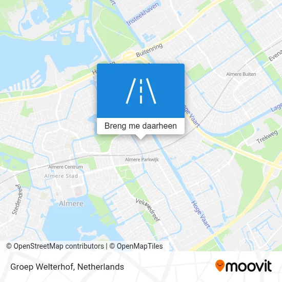 Groep Welterhof kaart