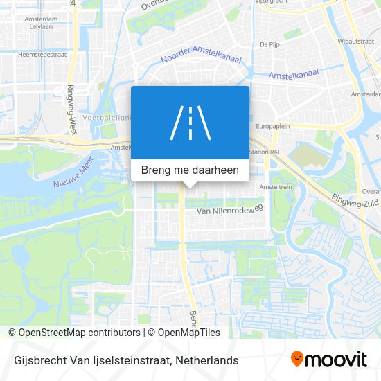 Gijsbrecht Van Ijselsteinstraat kaart