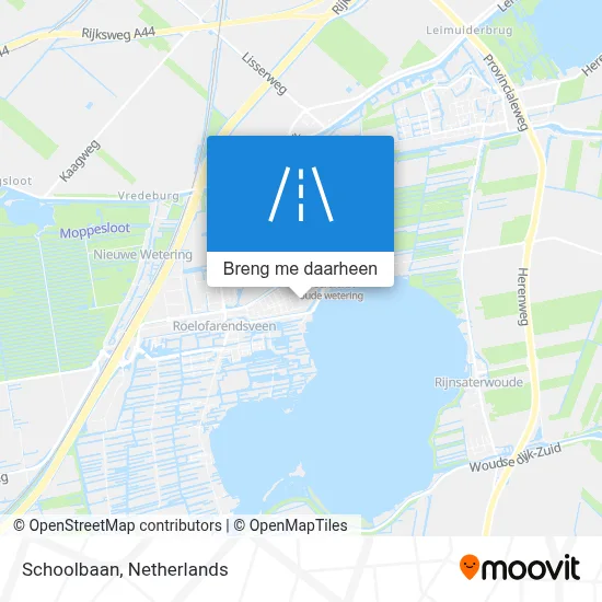 Schoolbaan kaart