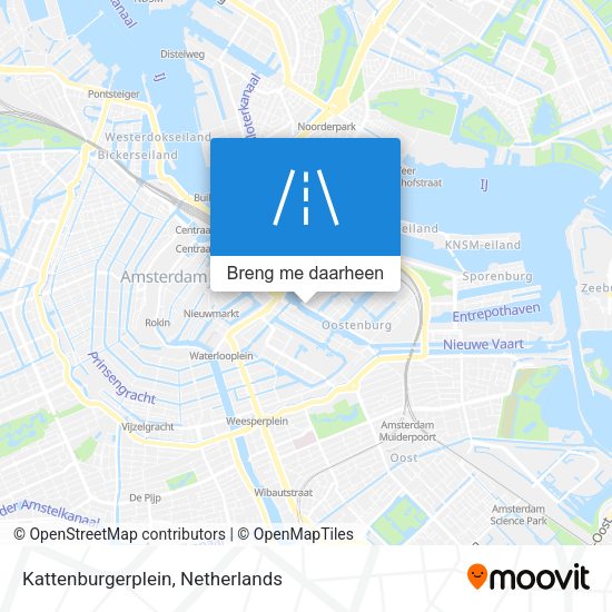 Kattenburgerplein kaart
