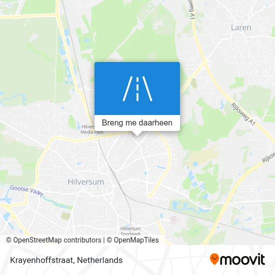 Krayenhoffstraat kaart