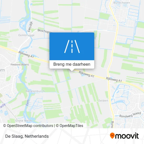 De Slaag kaart