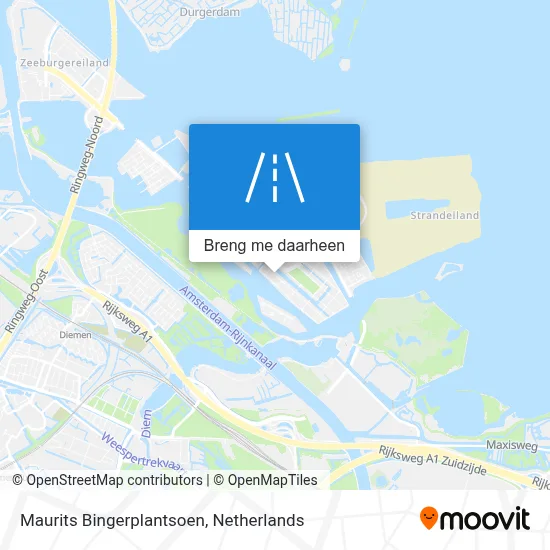 Maurits Bingerplantsoen kaart