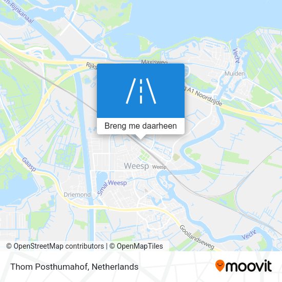Thom Posthumahof kaart