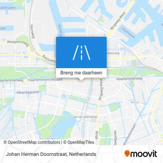 Johan Herman Doornstraat kaart